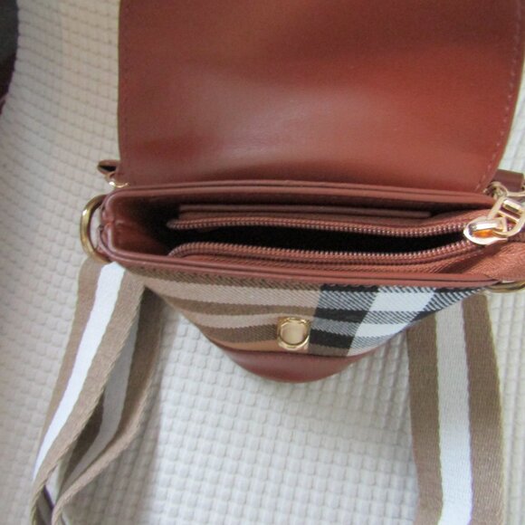 Mini Nova Check Crossbody Bag - Picture 5 of 10